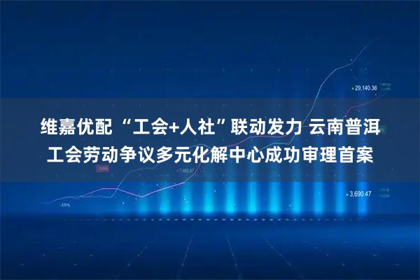 维嘉优配 “工会+人社”联动发力 云南普洱工会劳动争议多元化解中心成功审理首案