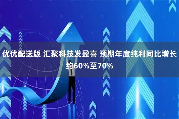 优优配送版 汇聚科技发盈喜 预期年度纯利同比增长约60%至70%